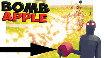 Art is an Explosion! Bomb Apple🍎 vs Every Faction - TABS Unit Creator Update Mod Gameplay