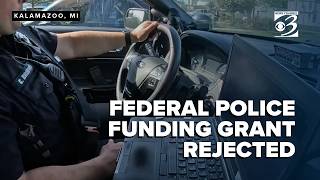 $1.25M police hiring grant with 39 federal stipulations pulled from Kalamazoo agenda
