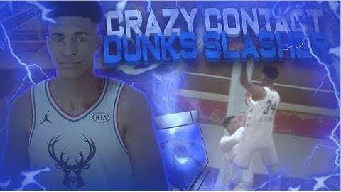 SLASHER GETS INSANE CONTACT DUNKS ON THE 1v1 COURT!! NBA 2K19