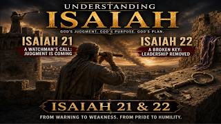 ISAIAH 21 & 22 EXPLAINED | THE WATCHMAN's Warning & the FALL OF PROUD LEADERSHIP