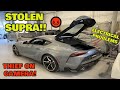 My 2020 Toyota Supra Got STOLEN and DAMAGED!! Supra Rebuild