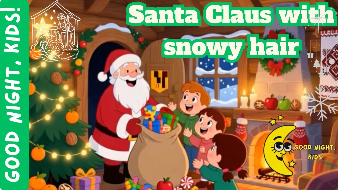 🎅 Santa Claus with Snowy Hair