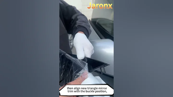 How to replace Tesla Side Mirror Triangle Cover Trim?