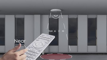 UPSHINE master slave control microwave sensor operation