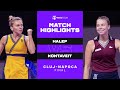Simona Halep vs. Anett Kontaveit | 2021 Cluj-Napoca Final | WTA Match Highlights