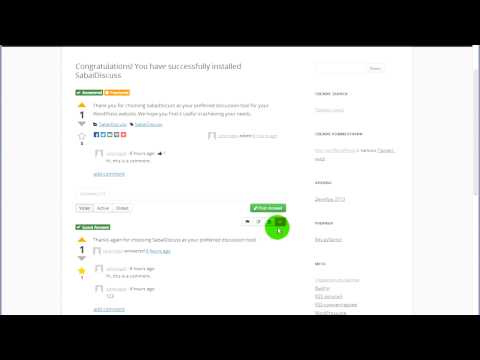 SabaiDiscuss - плагин для Wordpress с codecanyon