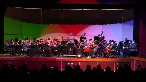 Hamilton Rock Orchestra Performing Santa the Barbarian by Randall Standridge