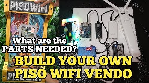 BUILD YOUR OWN PISO WIFI VENDO FAST AND EASY #PISOWIFI #PISOVENDO