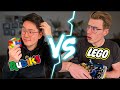 RUBIK'S CUBE VS LEGO: WHO'S FASTER?