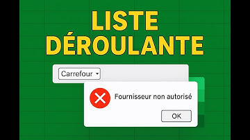 🔥 LISTES DÉROULANTES PROS DANS EXCEL : de SIMPLE à ULTRA DYNAMIQUE