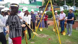 Groundbreaking Ceremony for the Improvement of the City Plaza