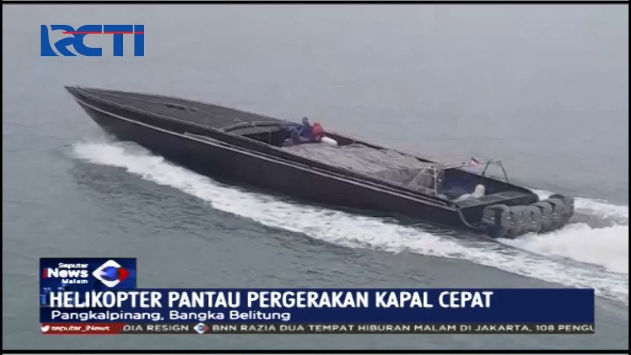 Polairut Polda Bangka Belitung Gagalkan Penyelundupan 12 Ribu Botol Miras Impor - SIM 06/02