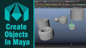 Maya Tutorial For Beginners | Learn How To Create Objects In Maya | Digital Teacher
