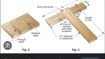 Cut dado’s and rabbets with the hand router . This video will show you how to make a jig to help you