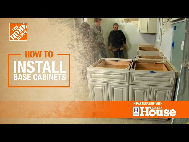 How to Install a Pull-Out Kitchen Shelf - This Old House