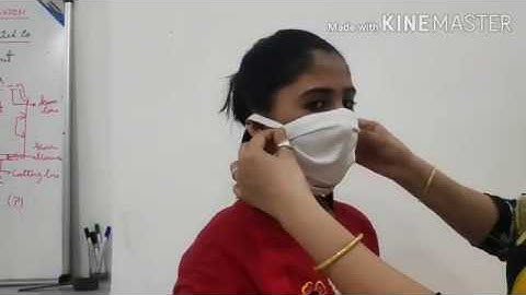 Mask making at home (CD208) MRS. MANJU SUTHAR, LECT. CDDM, GWPC BIKANER