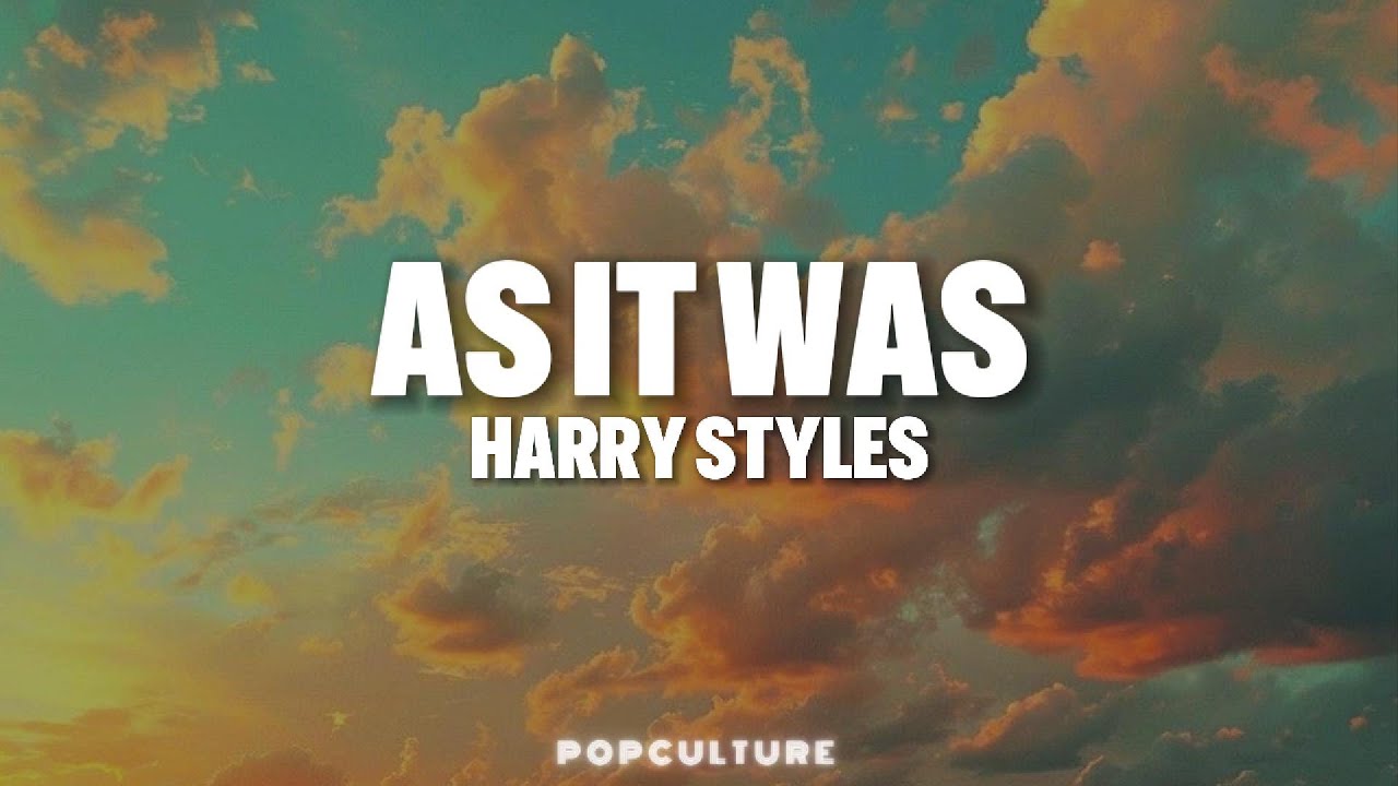 Harry Styles - As It Was (LYRICS)