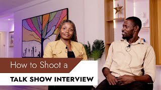 How to Shoot a Talk Show Interview | Behind the Scenes| Podcast Video Production Lagos Nigeria by Dan Eke 1,789 views 2 years ago 5 minutes, 1 second