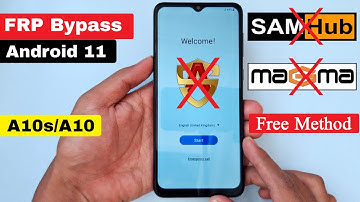 Samsung A10s/A10 Google Account Bypass/Unlock FRP Android 11/Alliance Shield Not Working-Free Method