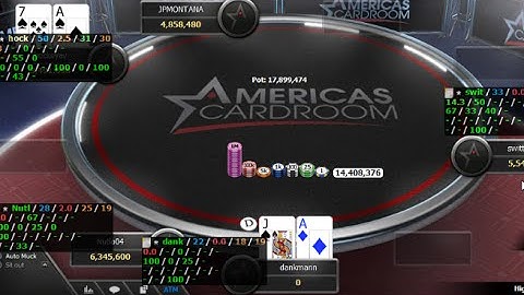 FINAL TABLE! OSS #11 in Americas Cardroom OSS Cub3d MTT Series - Going Deep!