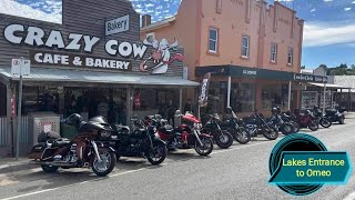 Motorcycle Touring  Pt 3 Lakes Entrance to Omeo