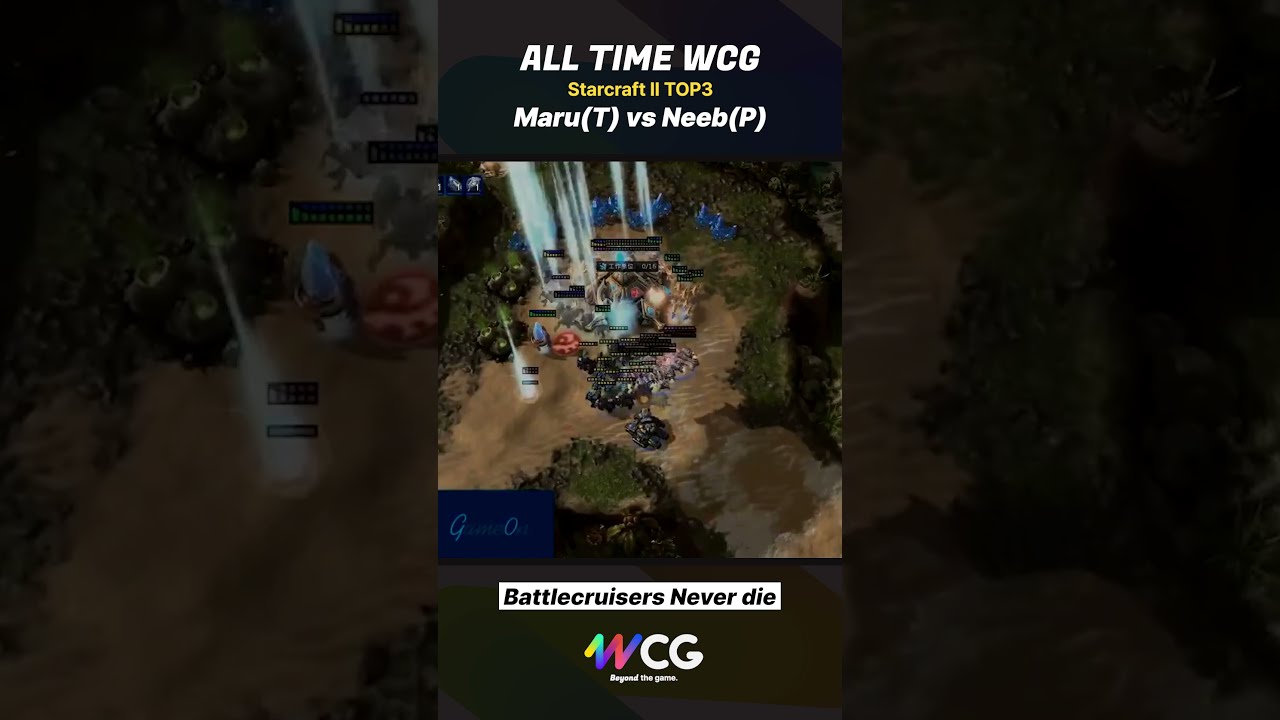 WCG Origin Battlecruisers Never Die L ALL TIME STARCRAFT2 TOP 2 Legend Starcraft2 Maru