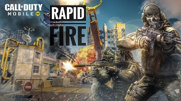 "Rapid fire" mode in call of duty mobile ||cod gameplay