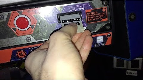 Memory Card GameCube & F-Zero AX