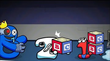 Rainbow friends vs alphabet lore - Rainbow But It