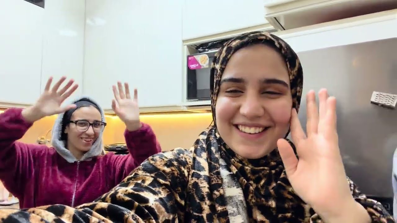 اول يوم جوزي يعملنا السحور♥️اتحدينا بعض😂