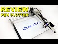 Review  new pen plotter idraw 20 a3 by uuna tek xy cnc drawing machine