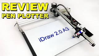 REVIEW - New PEN PLOTTER iDraw 2.0 A3 by UUNA TEK® (XY CNC Drawing Machine) screenshot 1