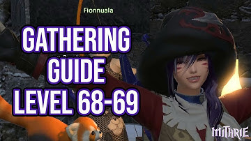 FFXIV 4.0 1155 Gathering Guide Level 68 to 69