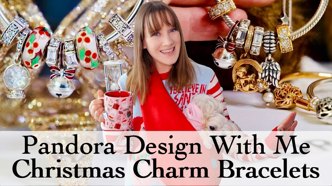 Мой браслет Pandora | Создавайте дизайны вместе со мной | Рождественские дизайны браслетов Pandor...