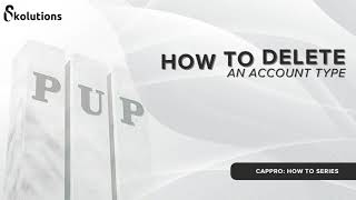 PUP-T Identity Provider V.2: How to Delete an Account Type