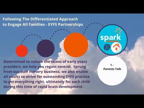 Working with Parents -  A Differentiated Approach (#spark  Nursery Software)