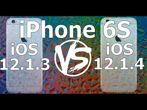 Retro iPhone 6S Speed Test : iOS 10.3.3 vs iOS 12.1.3 Final. 