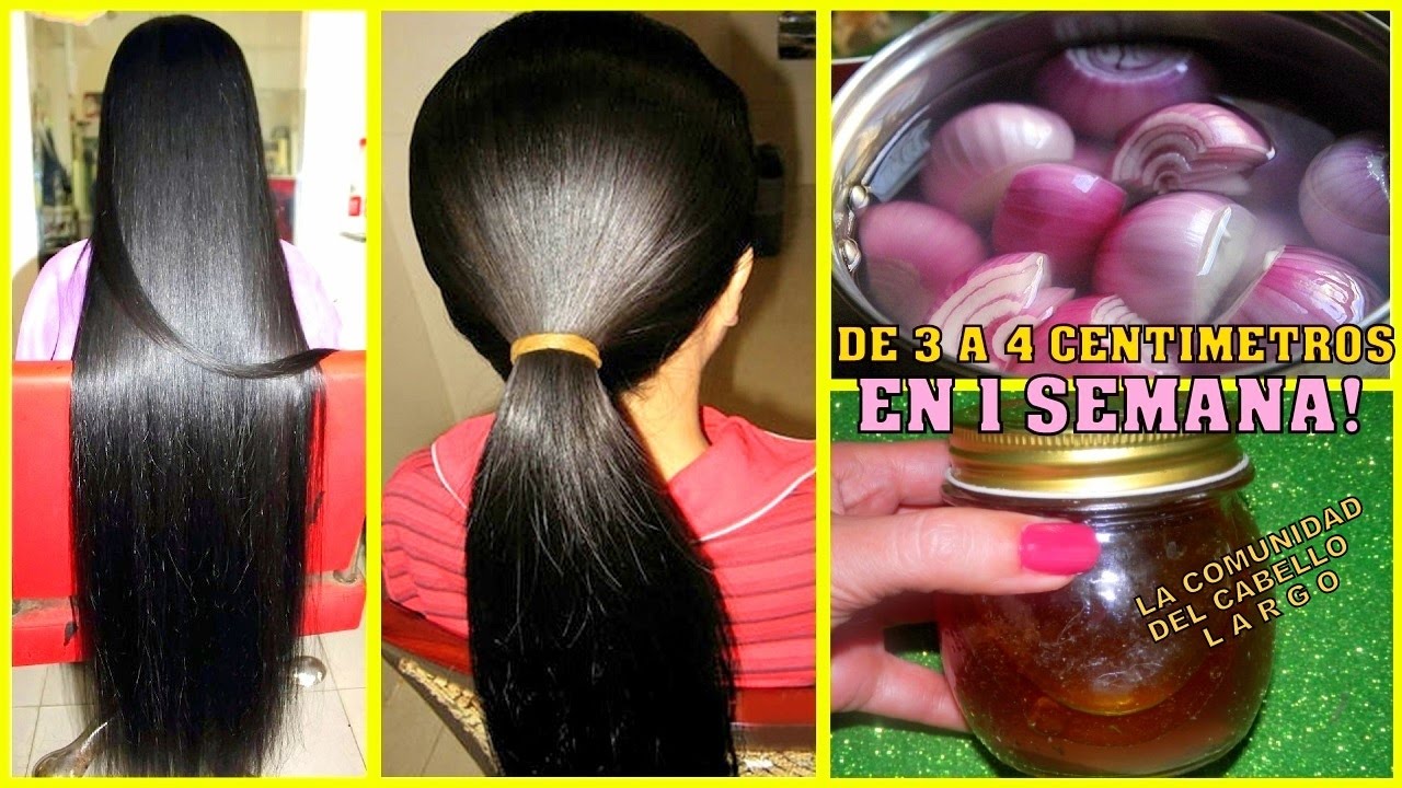 DE 3 A 4 céntimetros cabello largo en 1 semana | ayuda a la caída del  cabello, pelo largo rápido - YouTube