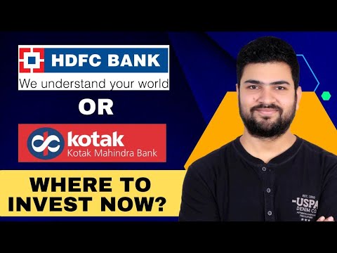 HDFC Bank or kotak Mahindra Bank Share | Where Should you invest now?
