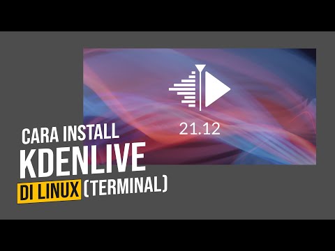 Cara install Kdenlive di linux I How To Install Kdenlive in Linux (mint)