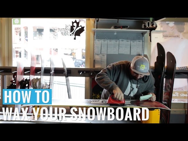 A simple how to wax your snowboard board tutorial from TransWorld  Snowboarding - Snowboarder