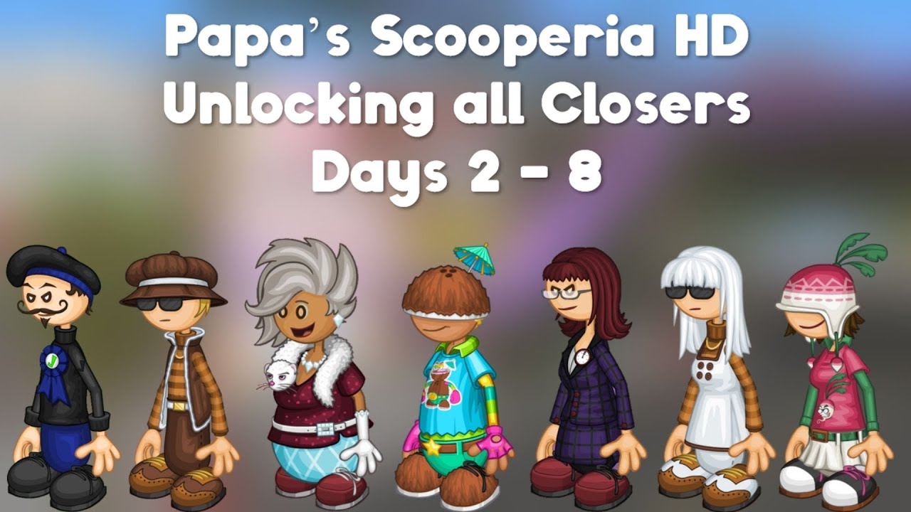 Papa's Scooperia HD: Almost Perfect Day 117!! 🍨🌸👘🍵 #fyp #papasscoo