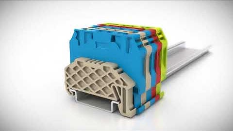 CONTA-CLIP Tension-spring connection system ZRK