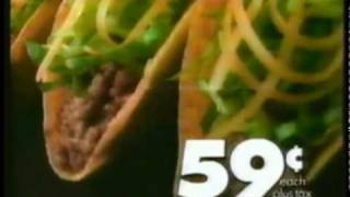 Taco Bell 59¢ Commercial (1990) with an awesome rock song Resimi