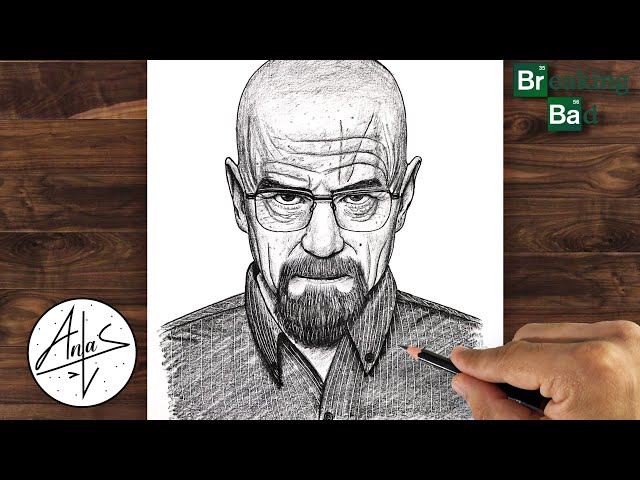 Breaking Bad heisenberg sketch t-shirt