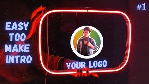 How to make intro for youtube channel in kinemaster | How to make youtube channel intro#technicalbey