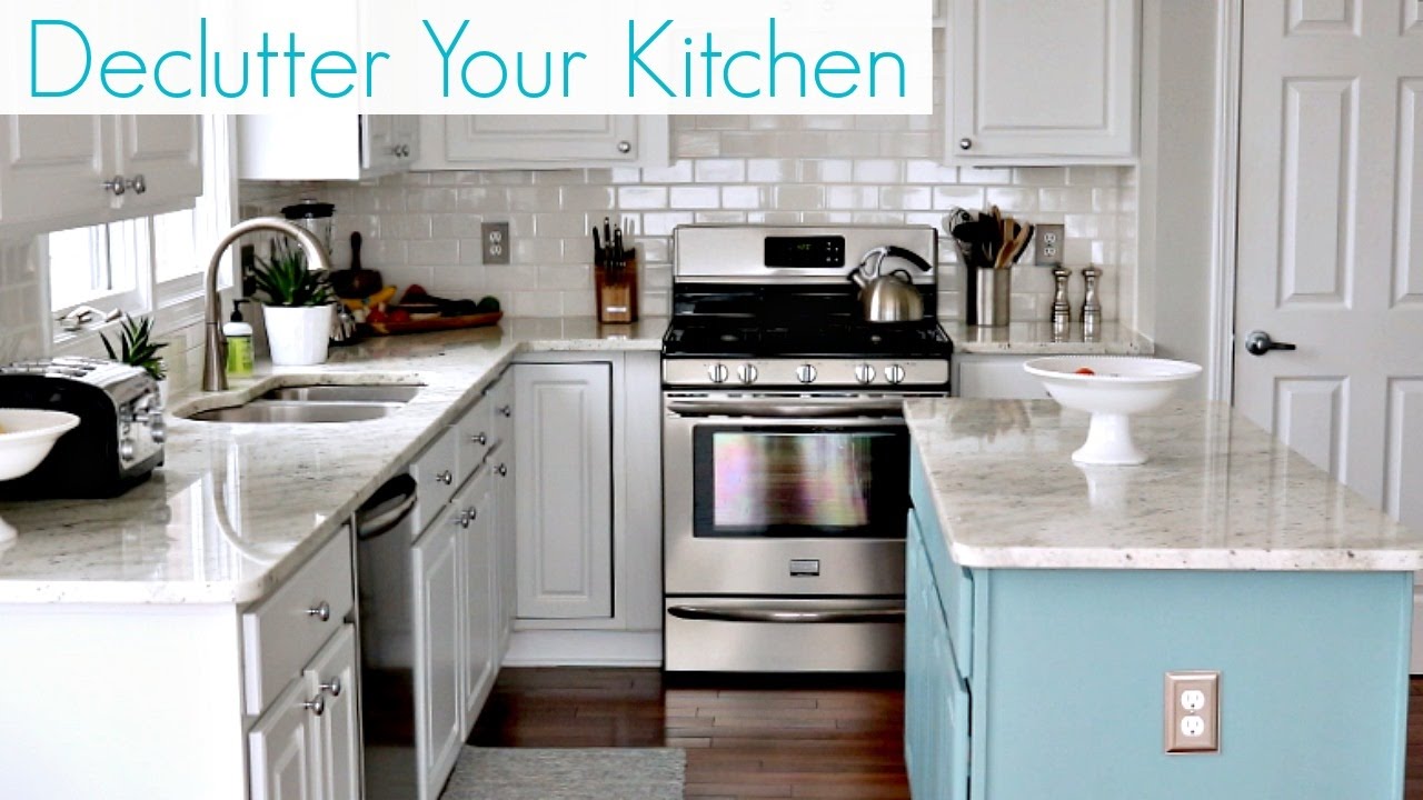 Declutter the Kitchen | Clutter Free Home - YouTube