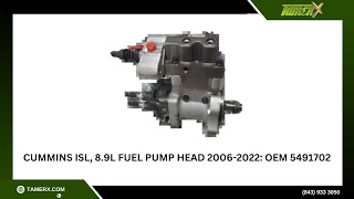 Cummins ISL, 8.9L Fuel Pump Head 2006-2022: OEM 5491702