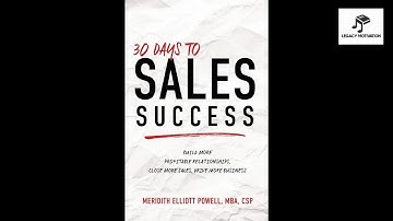 30 Days to Sales Success by Meridith Elliott Powell | Full #Audiobook #PDF