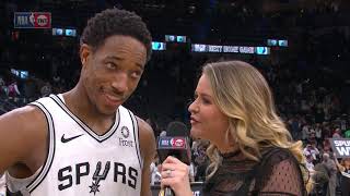 DeMar DeRozan Postgame Interview - Raptors vs Spurs | Januray 3, 2019 | 2018-19 NBA Season